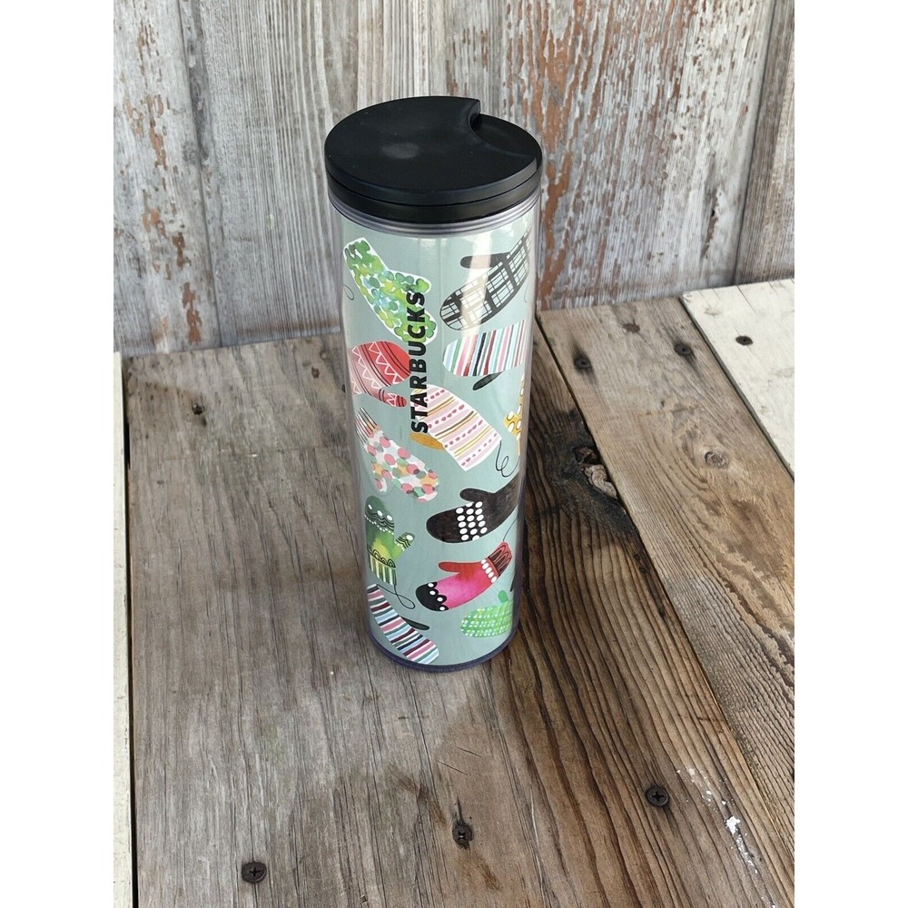 Starbucks Tumbler Travel Mug Mittens Winter Holiday